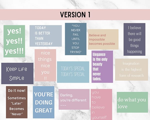 16 Motivational Quotes Bundle to Inspire and Empower