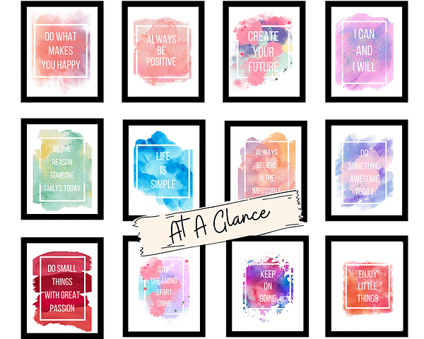 12 Colourful Motivational Quotes to Brighten Your Day - White